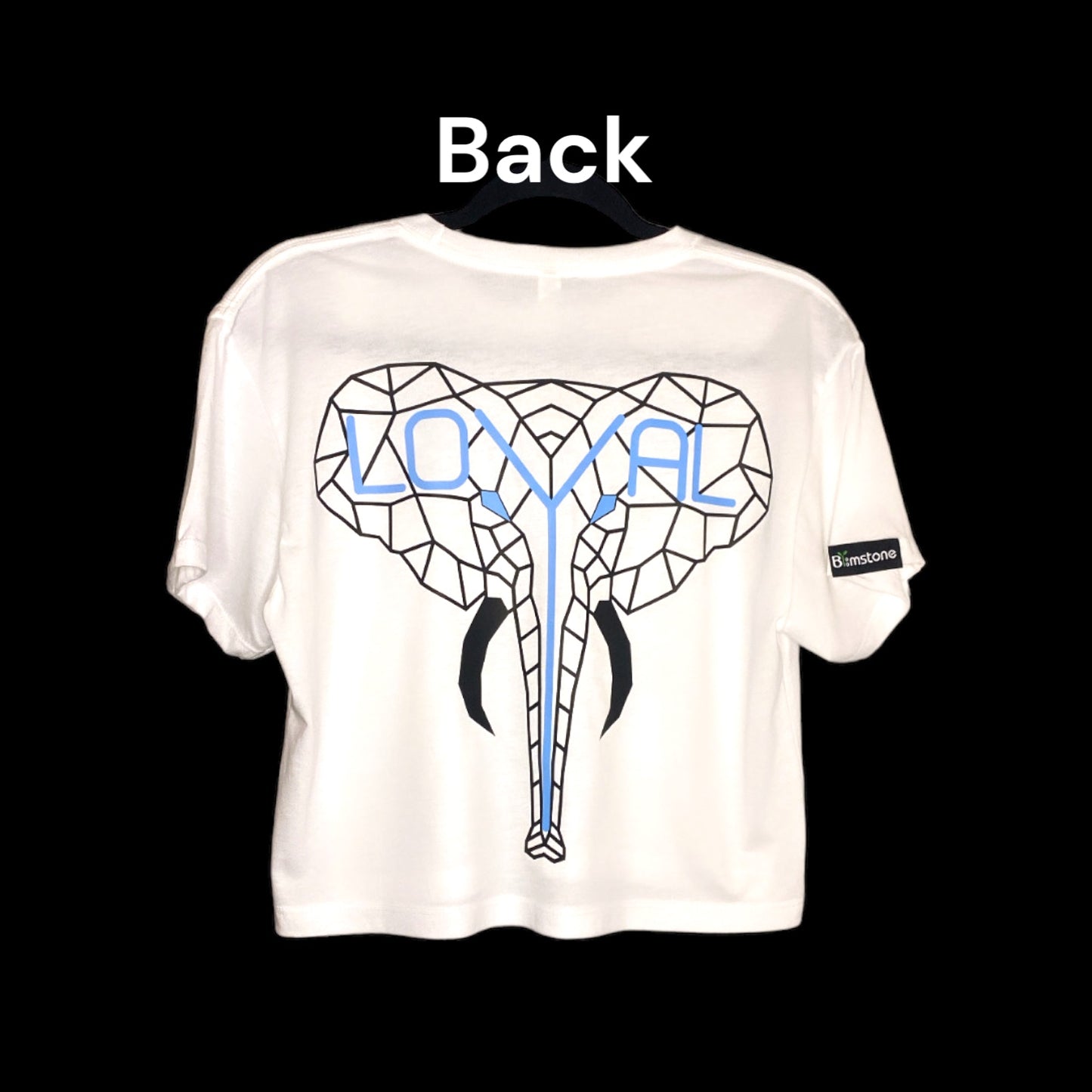 Cropped Cali Blue Loyal Tee