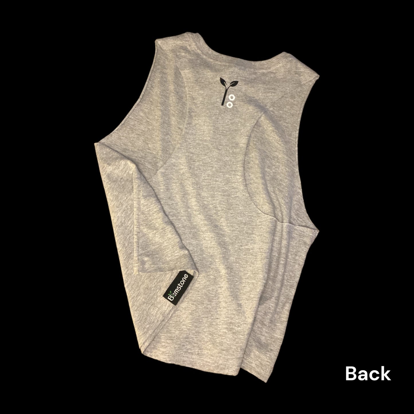 >Grimey Grey Racerback