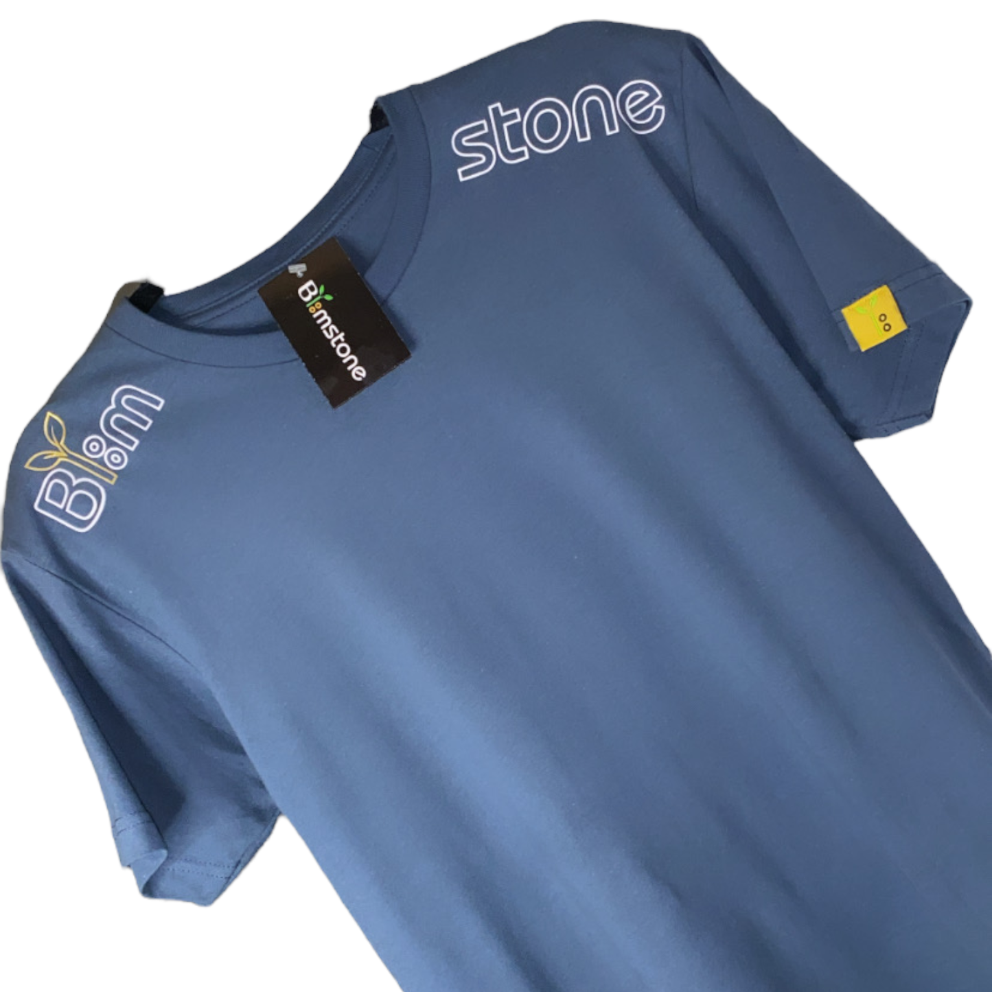 Indigo Split Logo Tee