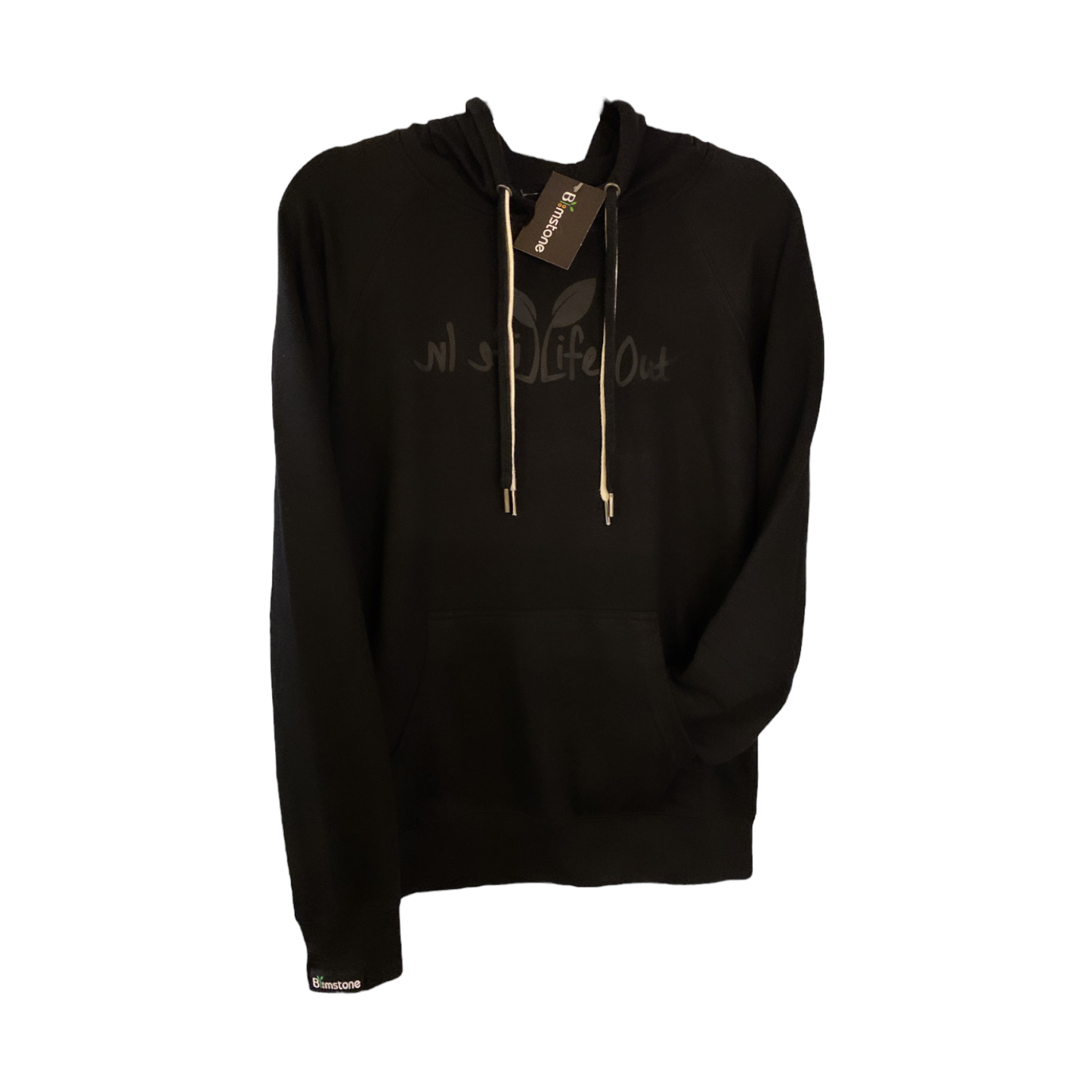 Life In. Life Out. Blk on Blk Hoodie