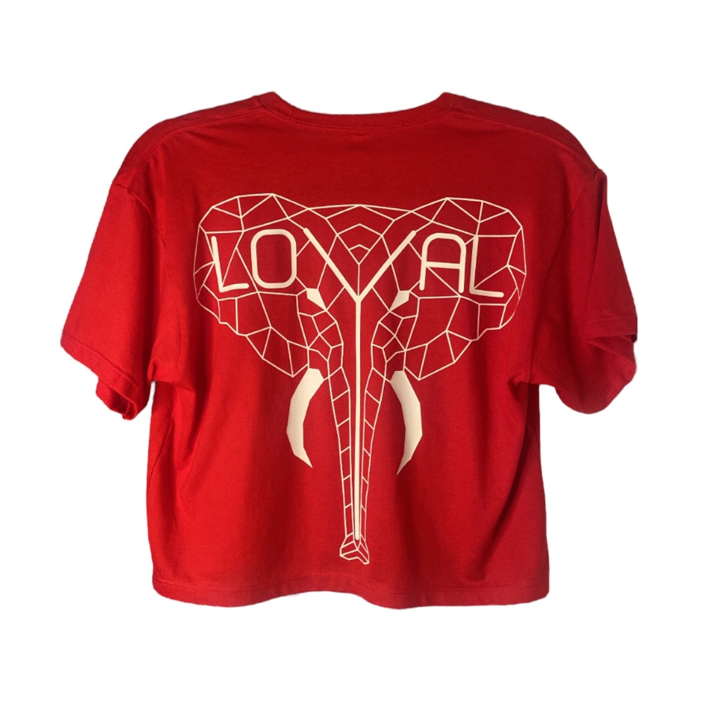 Cropped Red Loyal Tee