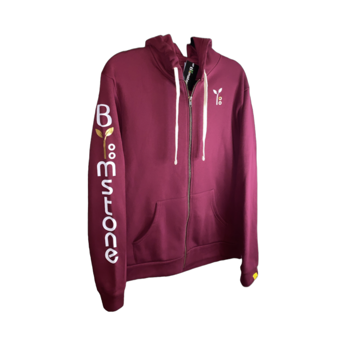 Maroon Zip Hoodie