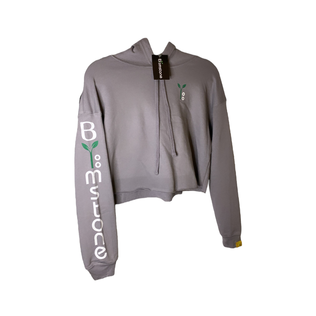 Storm Crop Top Hoodie