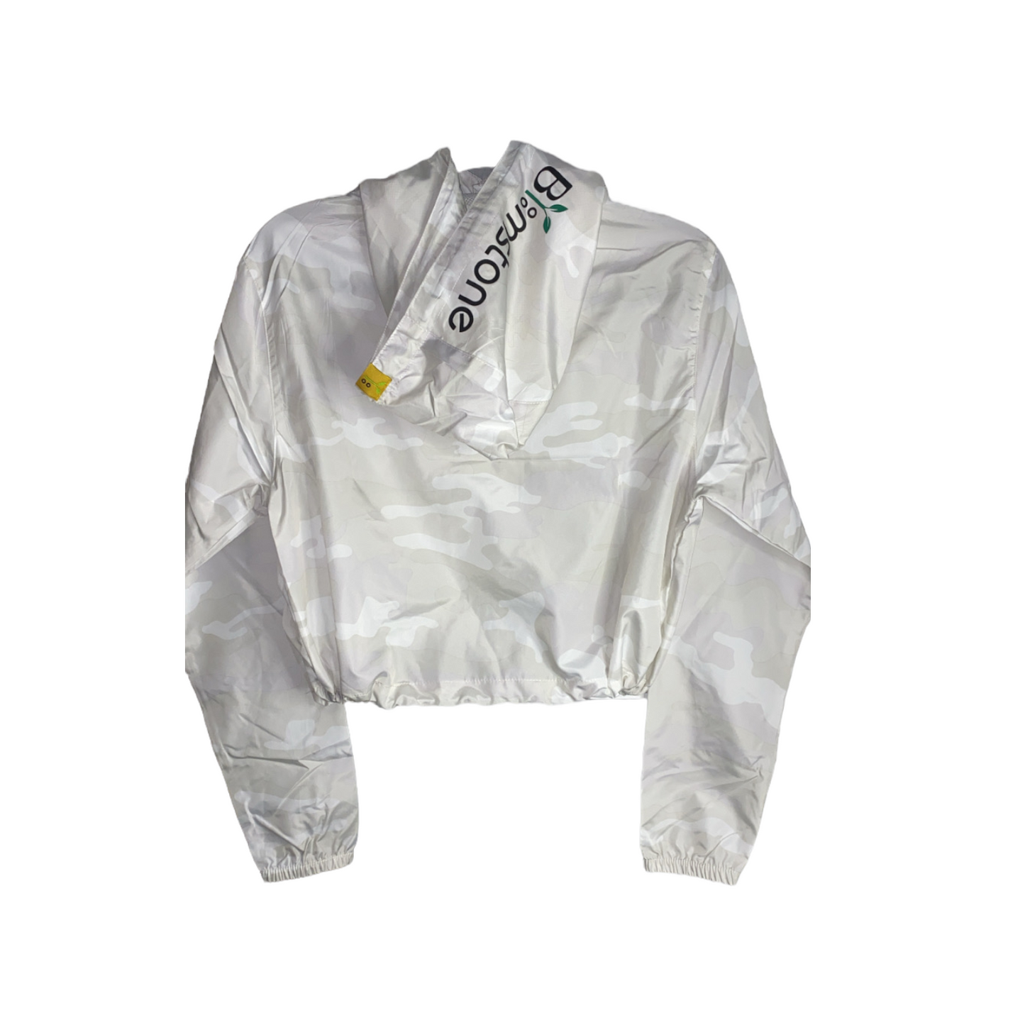 Windbreaker White Camo Cropped